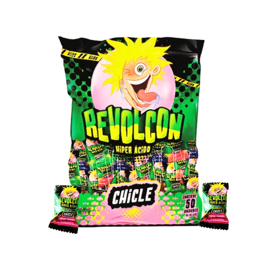 Chicle Revolcón Hiper Ácido 250gr - Louicid