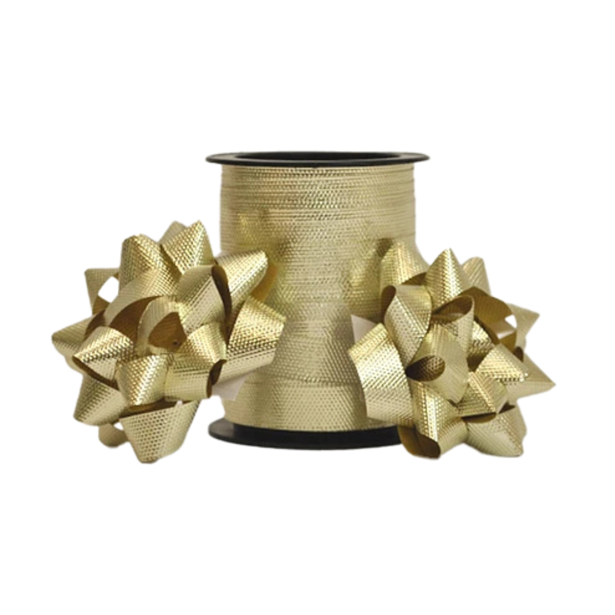 Cinta Regalo Lazos Navidad 10 metros Dorado Claro - Louicid