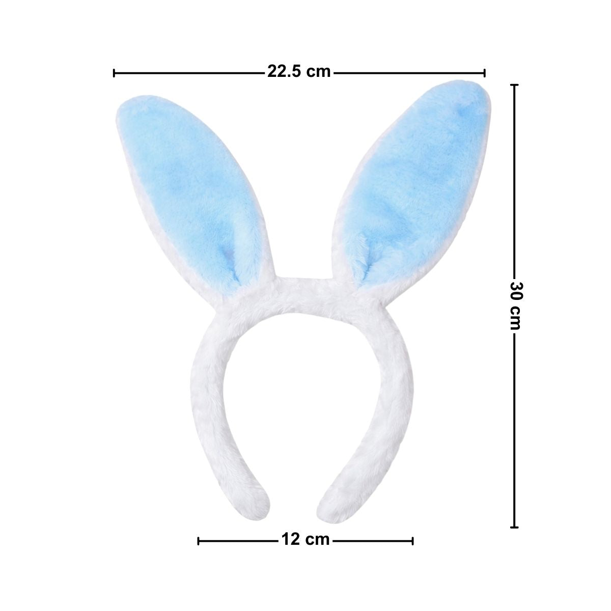 Cintillo Conejo Pascua Celeste Medidas - Louicid