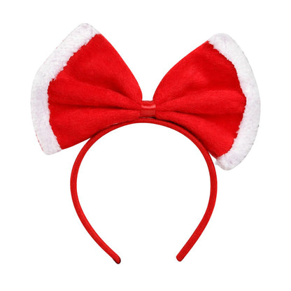 Cintillo Niña Moño Rojo Pascuera - Louicid