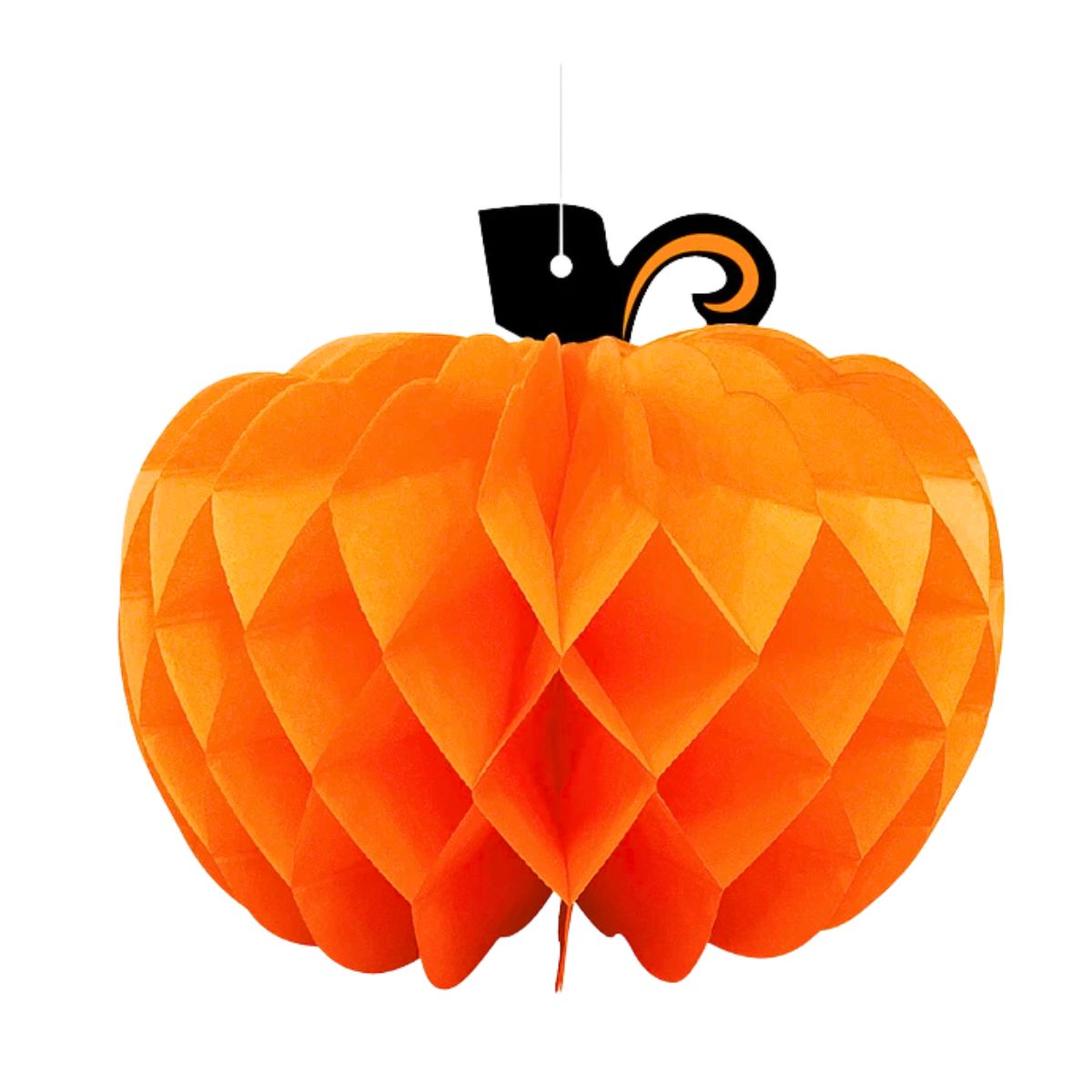 Colgante Calabaza Naranja 20cm Halloween - Louicid