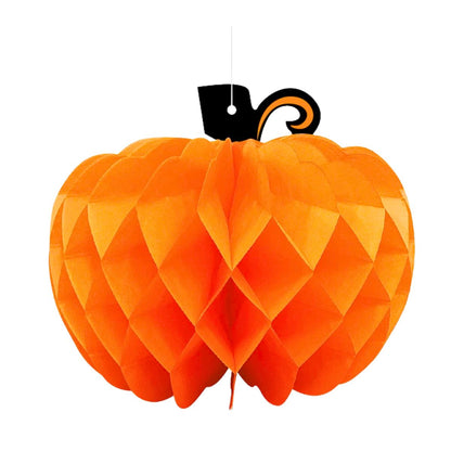 Colgante Calabaza Naranja 20cm Halloween - Louicid