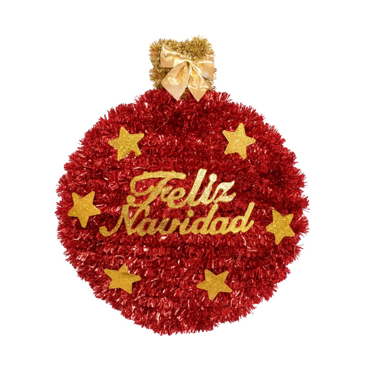 Colgante Esfera Feliz Navidad 28cm - Louicid