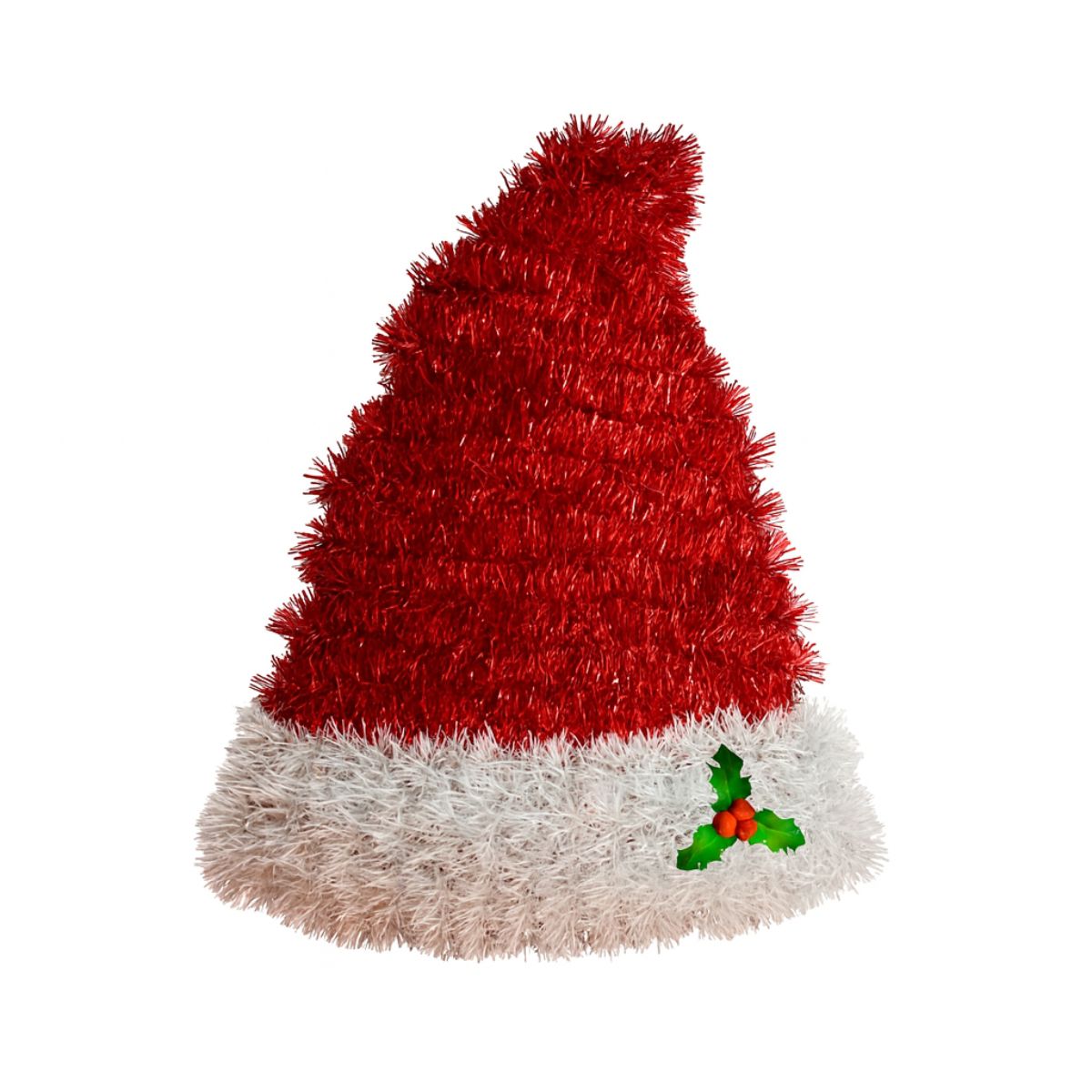 Colgante Gorro Pascuero Rojo 34cm - Louicid