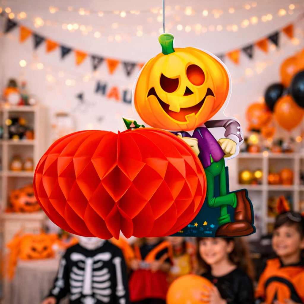 Colgante Muñeco Calabaza 3D Fiesta Halloween - Louicid