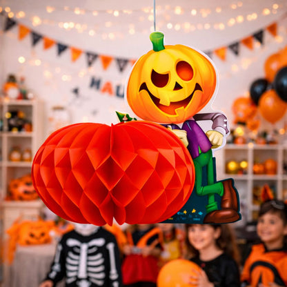 Colgante Muñeco Calabaza 3D Fiesta Halloween - Louicid