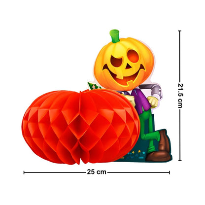 Colgante Muñeco Calabaza 3D Halloween Medidas - Louicid