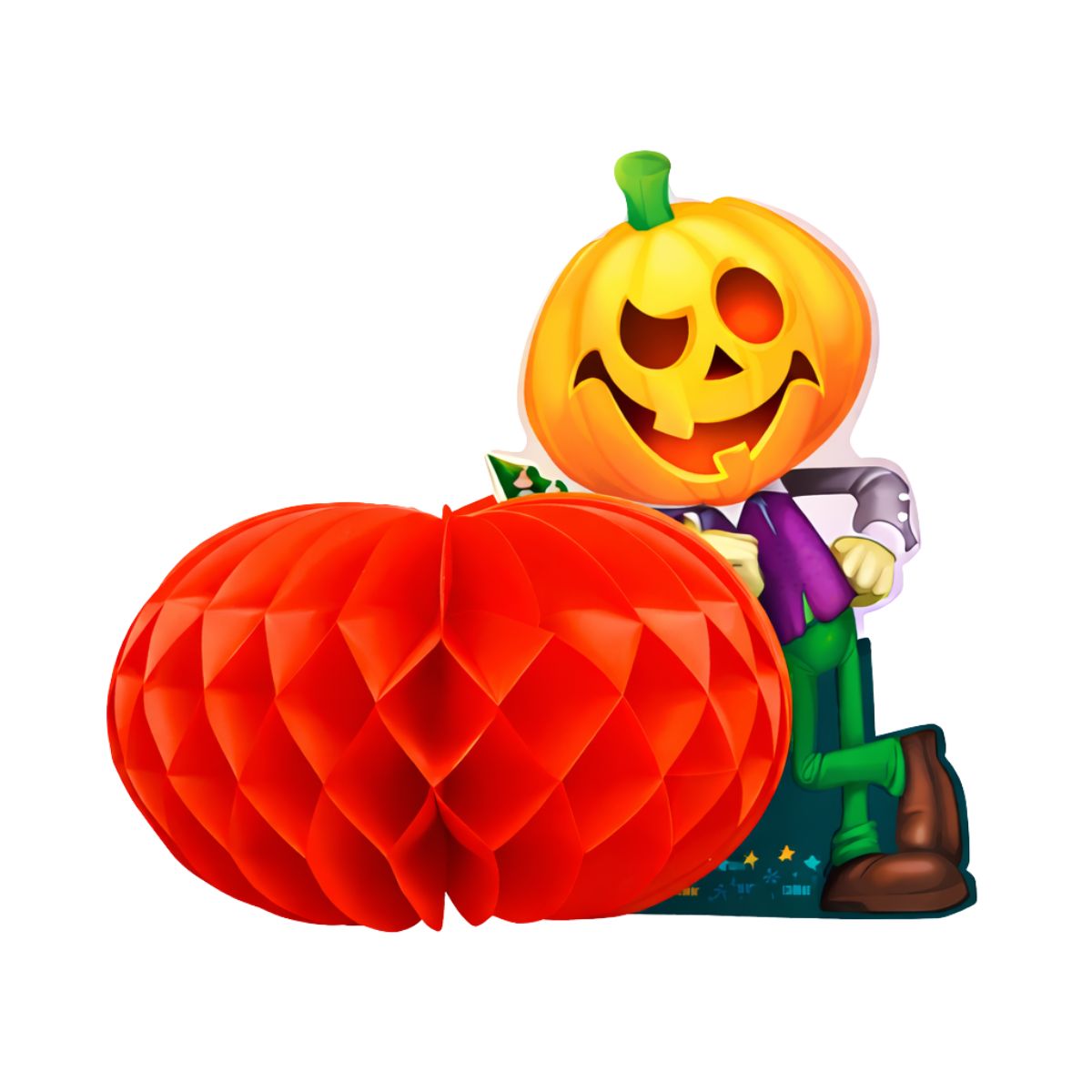Colgante Muñeco Calabaza 3D Halloween - Louicid