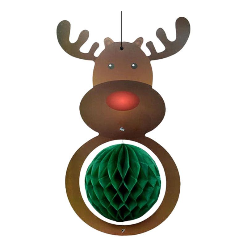Colgante Reno 42x25cm Decoración Para Navidad - Louicid