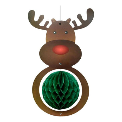 Colgante Reno 42x25cm Decoración Para Navidad - Louicid