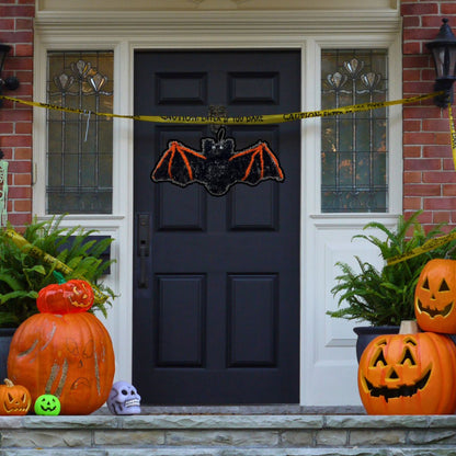 Colgante Para Puerta Murcielago 45cm Decoración Halloween - Louicid