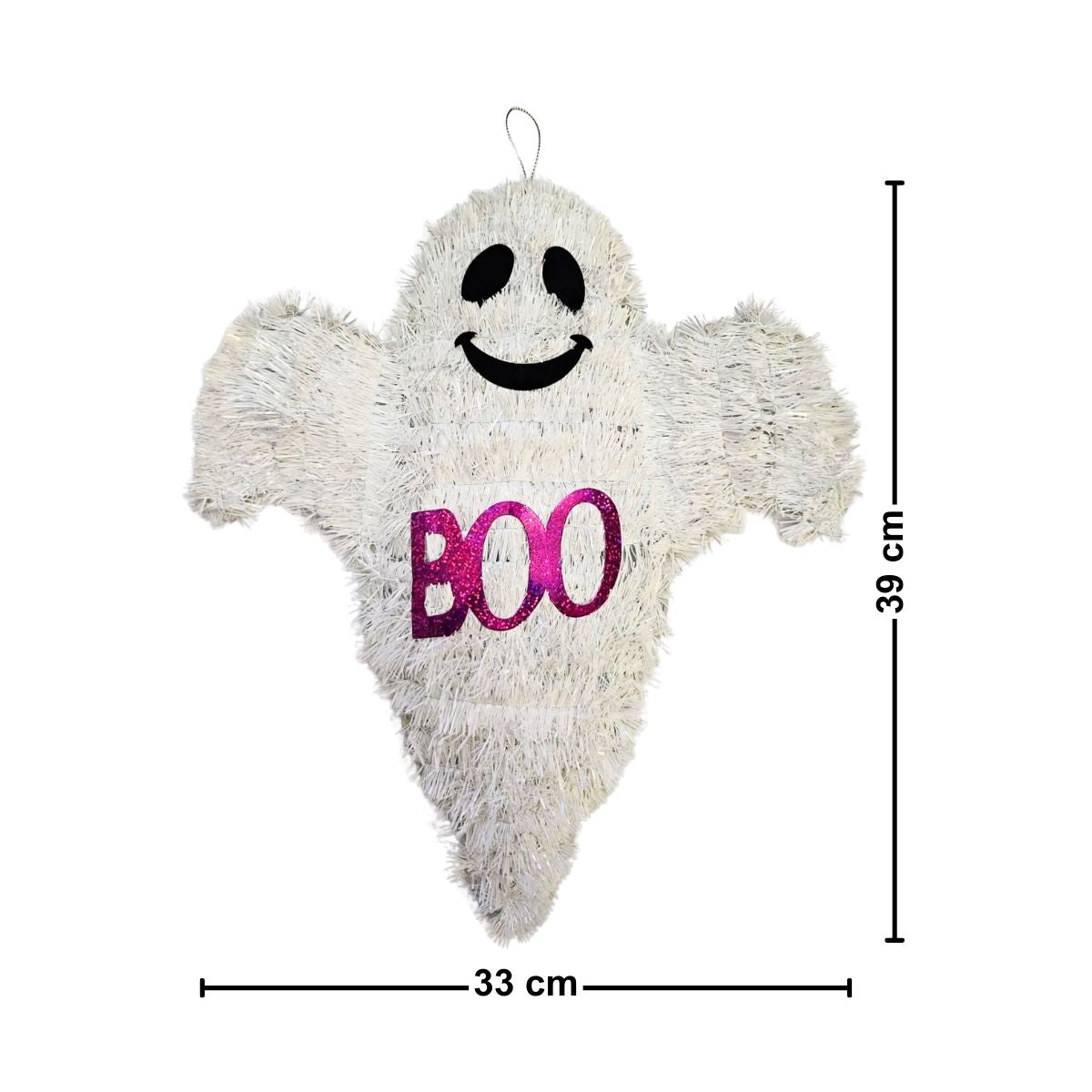 Colgante Puerta Fantasma 39cm Decoración Halloween Medidas - Louicid