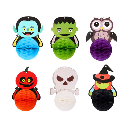 Colgantes Halloween Con Esfera 3D - Louicid
