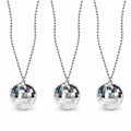 Collar Disco Plata Fiesta 3pzas - Louicid
