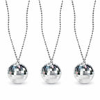 Collar Disco Plata Fiesta 3pzas - Louicid