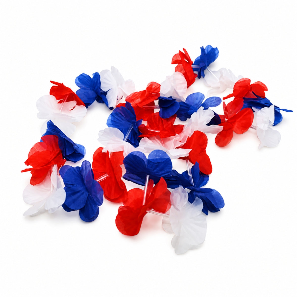 Collar Hawaiano Fiestas Patrias Tricolor - Louicid