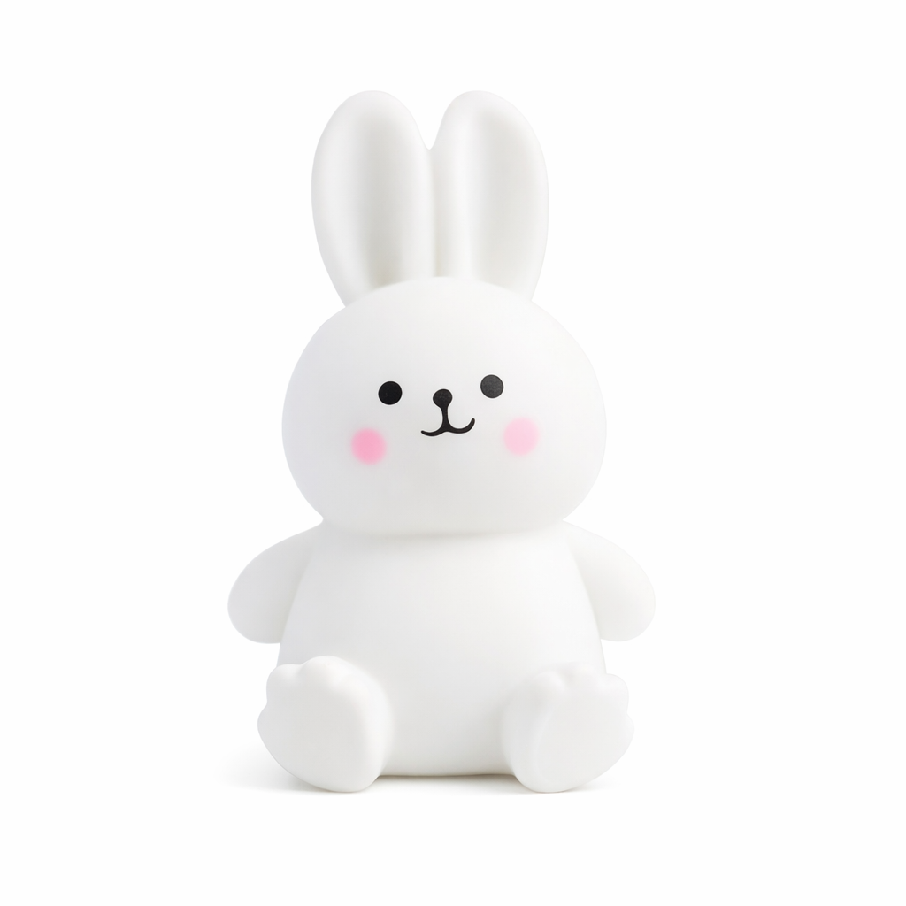 Conejito Pascua 11cm Squishy Antiestrés Blanco - Louicid
