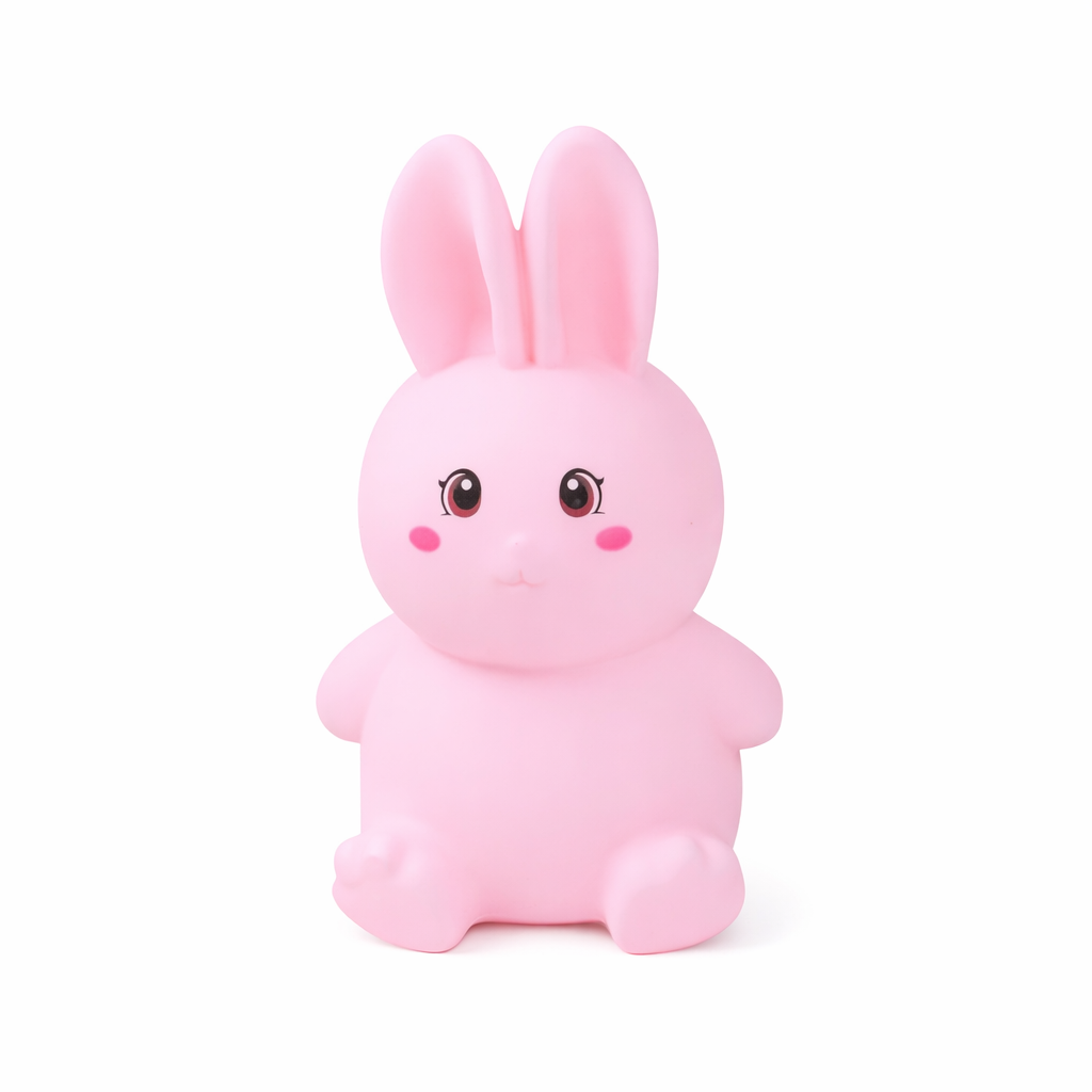 Conejito Pascua 11cm Squishy Antiestrés Rosado - Louicid