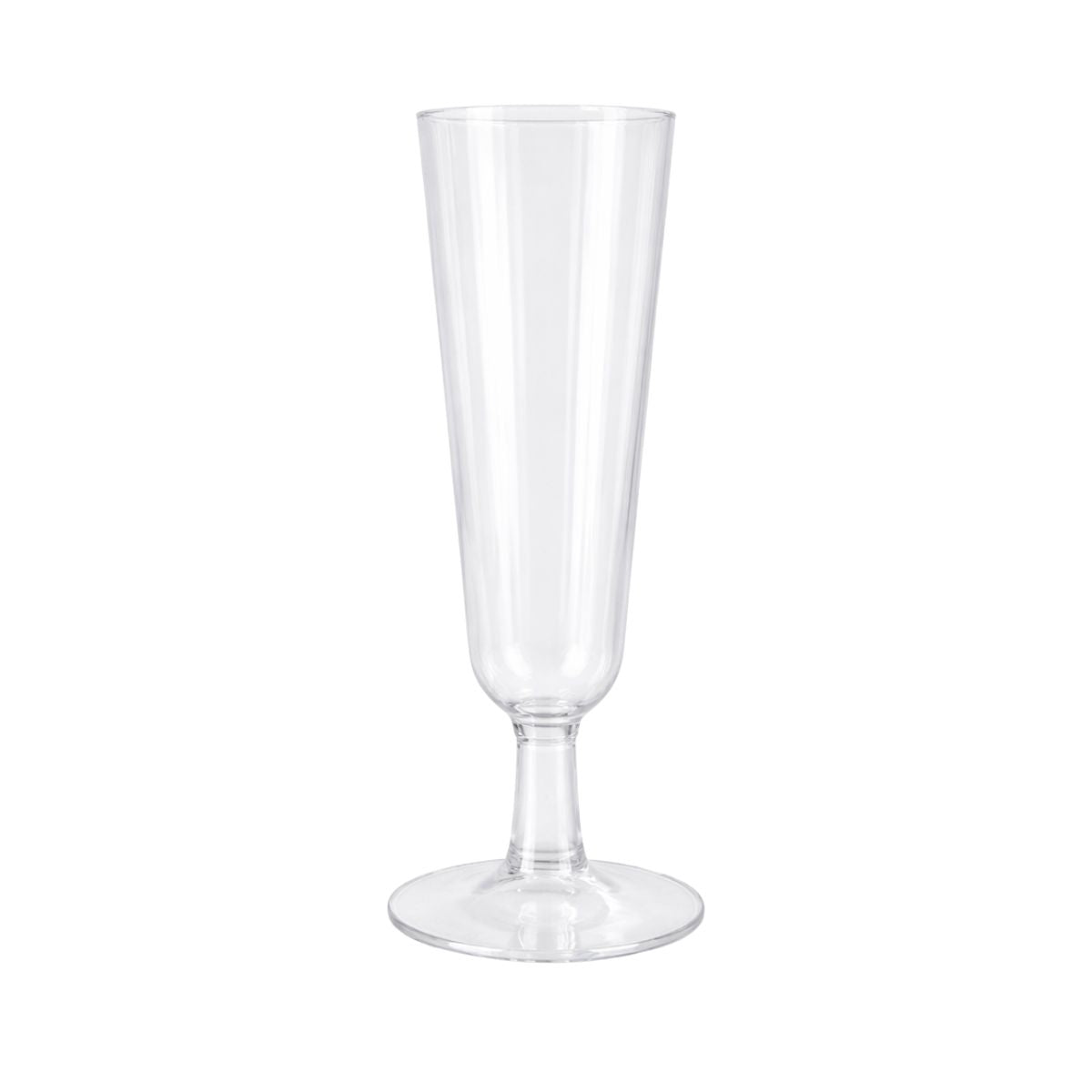 Copa Champagne Plástico Transparente 150ml - Louicid