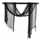 Cortina Malla Negra Halloween 76x198cm - Louicid
