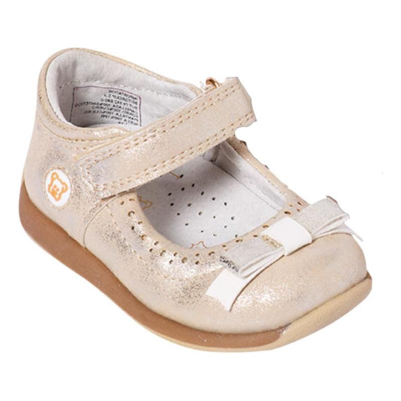 Zapato Reina Bebe Niña Cinta Dorada - Louicid