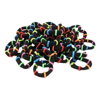 Set 50 Colet Accesorio Para Cabello Multicolor 2,5cm - Louicid