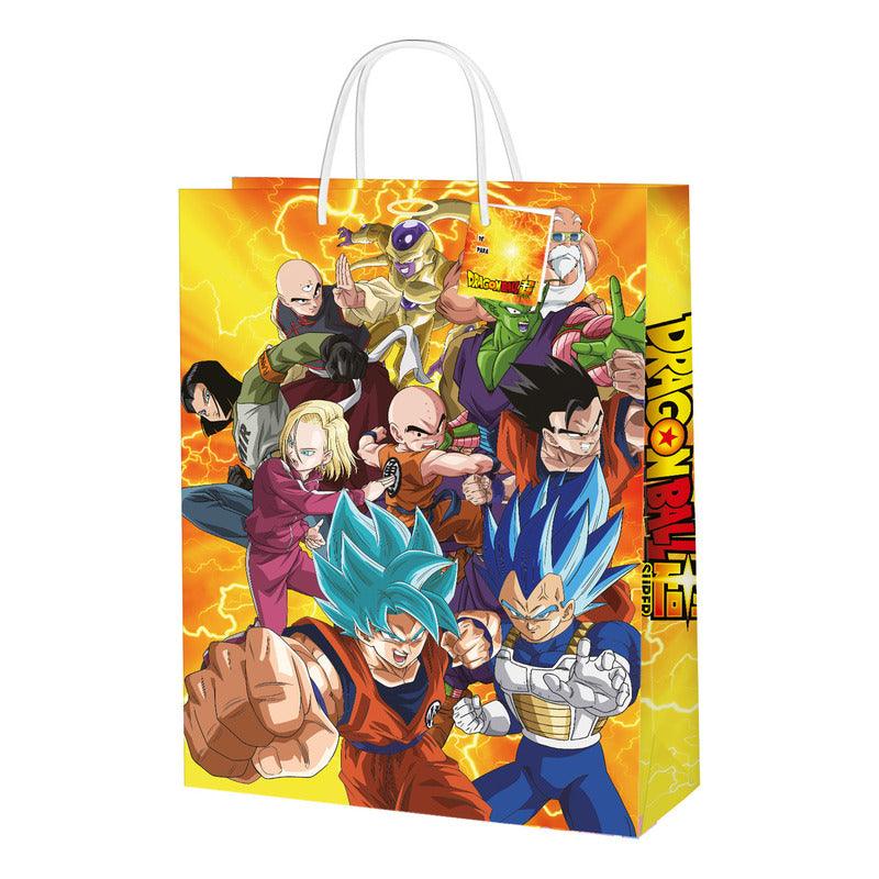 Bolsa Para Regalo Grande 36x26x12cm Dragon Ball Super - Louicid
