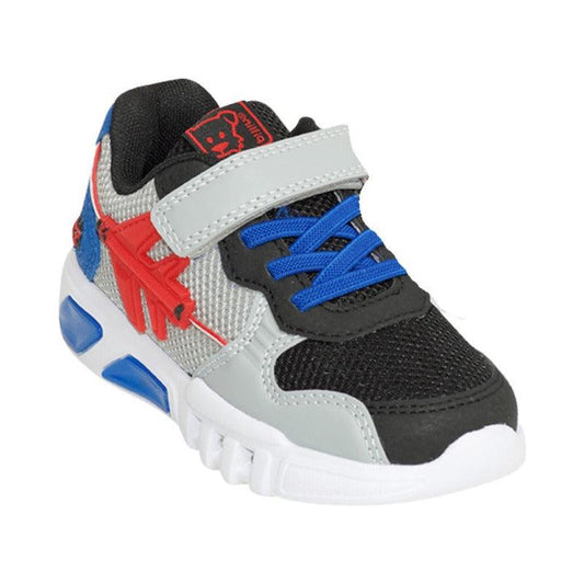 Zapatilla De Niño Gris Con Luces Led Shine & Play - Louicid