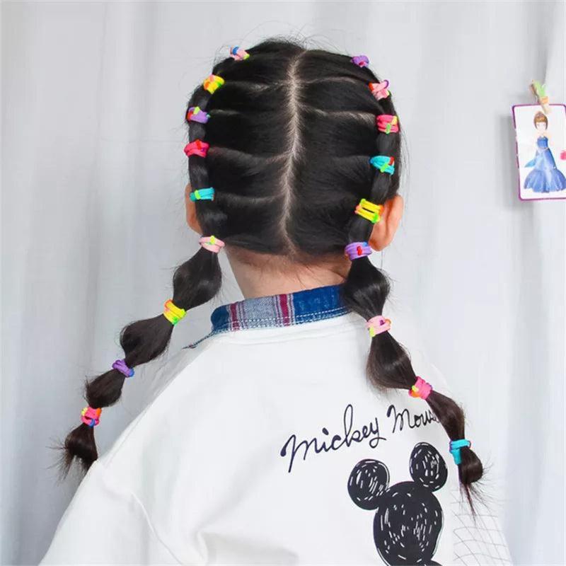 Set 50 Colet Accesorio Para Cabello Multicolor 2,5cm - Louicid