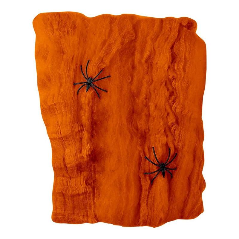 Set Telaraña 20gr Blanco Para Halloween Big Party - Louicid