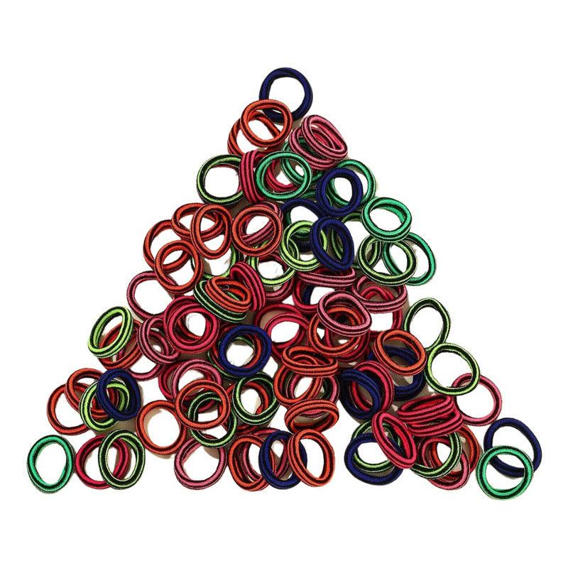 Set 50 Colet Accesorio Para Cabello Rayas 2,5cm - Louicid
