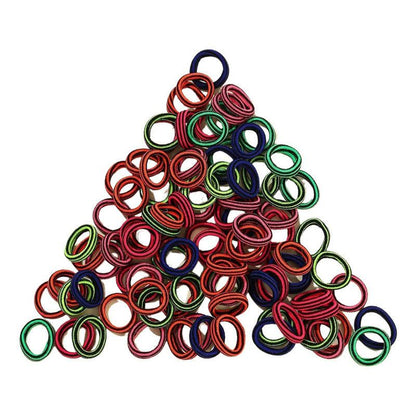 Set 50 Colet Accesorio Para Cabello Rayas 2,5cm - Louicid