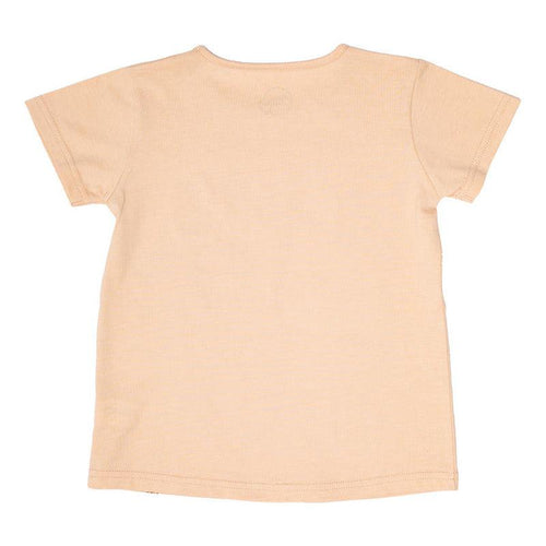 Polera De Niña Tela Sustentable Rosado Pillin - Louicid
