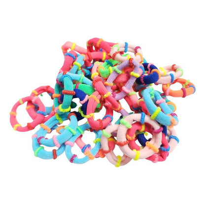 Set 50 Colet Accesorio Para Cabello Multicolor 2,5cm - Louicid