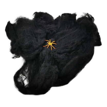 Telaraña Con Araña 20gr Para Decoración Halloween - Louicid