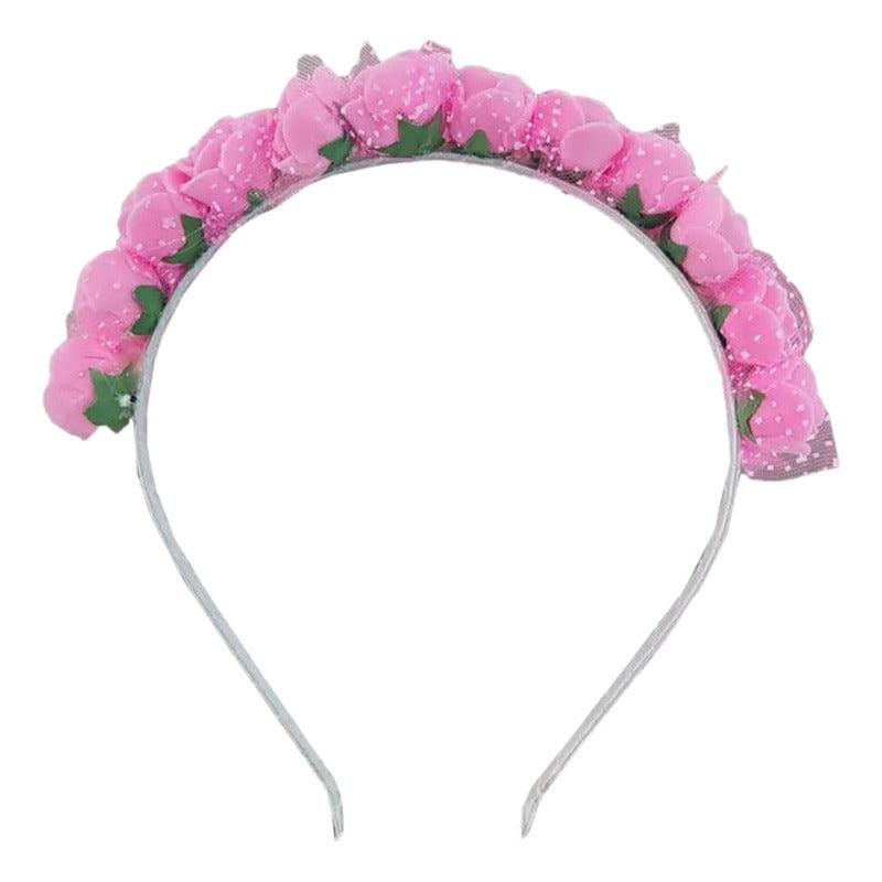 Set De 4 Cintillos Con Rosas Para Celebraciones Glam - Louicid