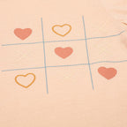 Polera De Niña Tela Sustentable Rosado Pillin - Louicid
