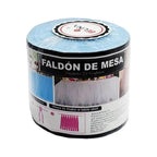 Rollo De Tull Para Faldón De Mesa Decoración Cotillón Belina - Louicid