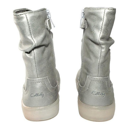 Bota Colloky De Niña Con Luces Gris - Louicid