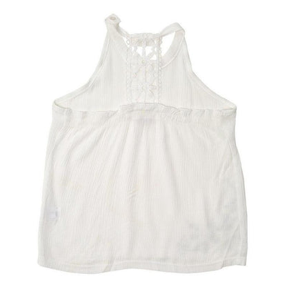 Polera De Niña Sin Manga Con Cinta De Encaje - Louicid