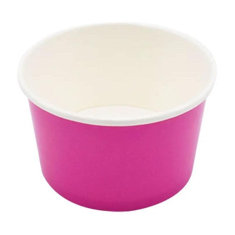 Pote De Helado 6 Pcs Cartón Desechable Belina - Louicid