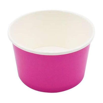 Pote De Helado 6 Pcs Cartón Desechable Belina - Louicid