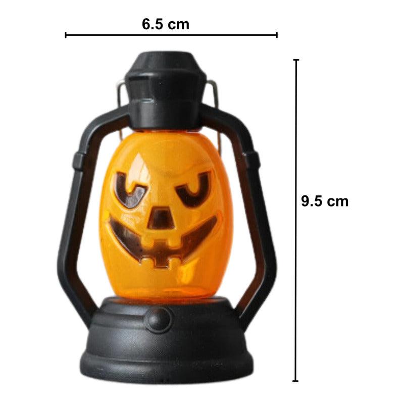 Lampara Calabaza Con Luz Led Decoración Para Halloween - Louicid