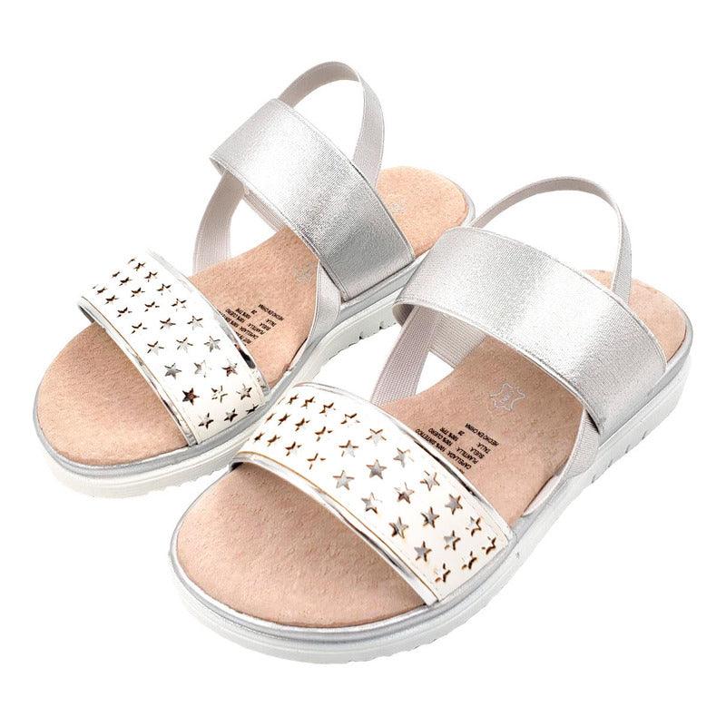 Sandalia De Niña Print Estrellas - Louicid