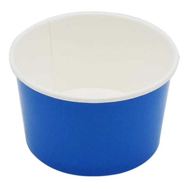 Pote De Helado 6 Pcs Cartón Desechable Belina - Louicid