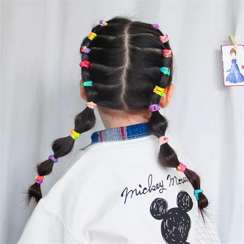 Set 50 Colet Accesorio Para Cabello Multicolor 2,5cm - Louicid