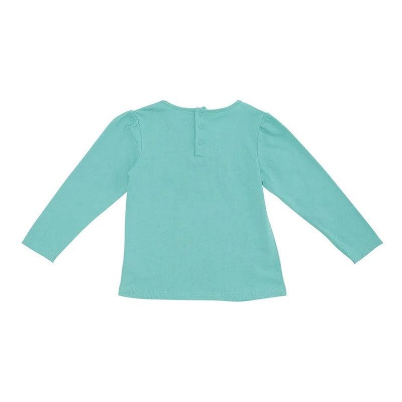 Polera De Bebé Niña Manga Larga Pillin - Louicid
