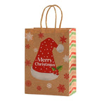 Bolsa Para Regalo Icono Navideño 26x21x10cm Diseño Navidad - Louicid