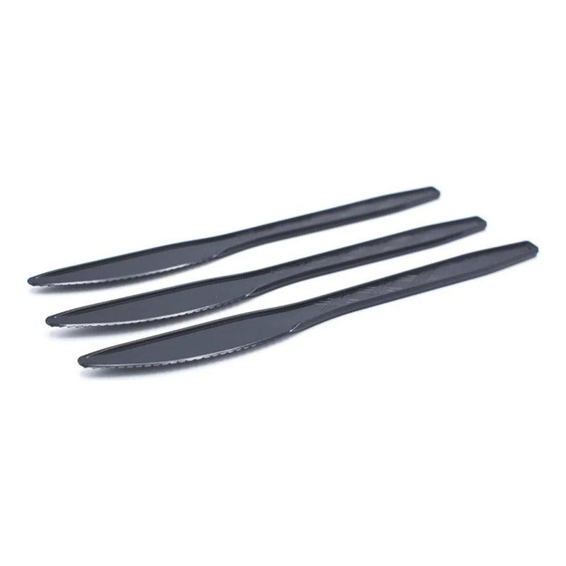 Set De 12 Cuchillos Plásticos Desechables Para Celebraciones - Louicid