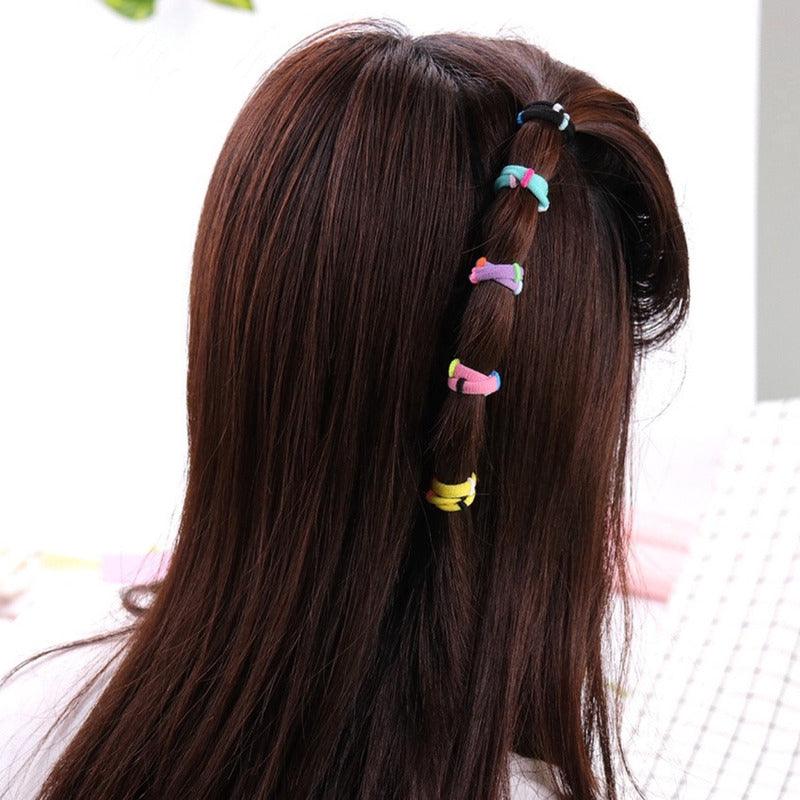 Set 50 Colet Accesorio Para Cabello Multicolor 2,5cm - Louicid